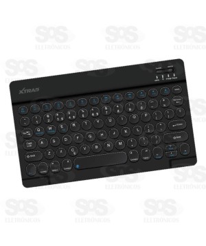 Kit Teclado e Mouse Ultra Fino Sem Fio Xtrad HK8880