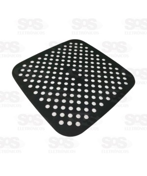 Tapete Protetor Quadrada De Silicone Para Air Fryer 18,5CM Caerus CRS-1830