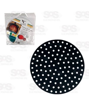Tapete Protetor De Silicone Para Air Fryer 22,5CM Caerus CRS-1829