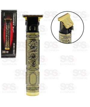 Máquina De Aparar Cabelo Recarregável Dragão BR-8001