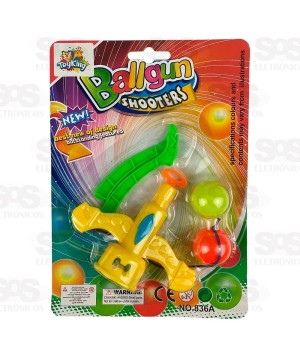 Kit Arma Lança Bolinhas De Plástico Toy King TK-AB4357