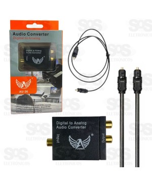 Conversor Áudio Digital Para Analógico RCA Altomex AU-26