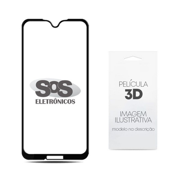 Película 3D Preta Samsung A01 Slim