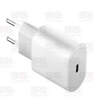 Carregador 20W Com Cabo Type C Para Iphone