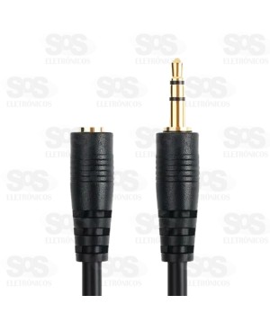 Cabo Emenda P2 Macho x Fêmea 2 Metros X-Cell XC-P2-J2