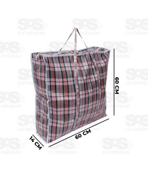 Sacola Multiuso Nylon 60x60x14 cm Caerus CRS-6140