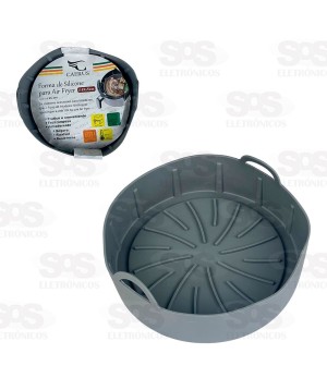 Forma de Silicone Para Air Fryer 19x5CM Caerus CRS-1833
