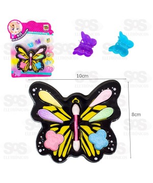 Kit De Maquiagem Para Boneca Com 2 Presilhas Toy King TK-1867