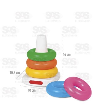 Brinquedo Didático Argolas 6303