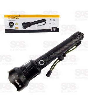 Lanterna de LED P90 Recarregável B-Max BM8503