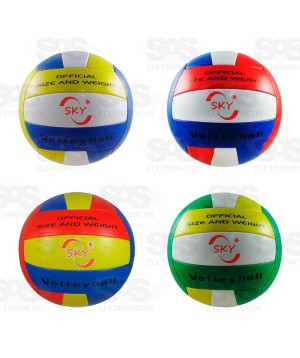 Bola de Vôlei Cores Variadas Sky