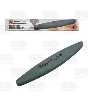 Pedra Tipo Canoa Para Amolar Faca 9 Polegadas TroyaTools TRY-6117