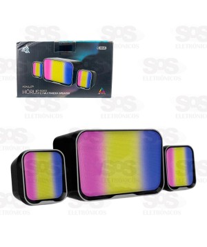 Caixa de Som Multimídia Hórus 16W Knup RO813