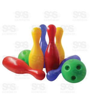 Jogo De Boliche 8 Peças Salopa Mini Toys 0913