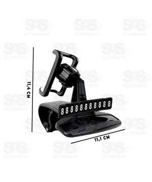 Suporte Universal de Celular Com Placa de Matrícula Altomex C-105