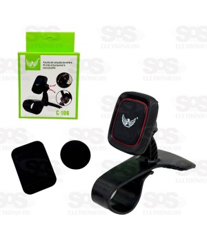 Suporte De Celular Magnético 360 Graus Altomex C-106