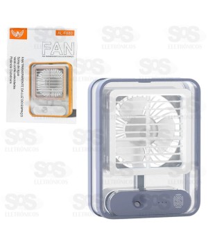 Ventilador Umidificador Recarregável Mesa Altomex AL-F680