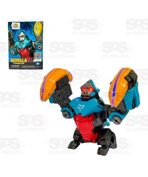 Gorilla Dançarino Com Luzes e Sons Toy King TK-AB6356