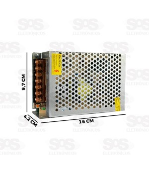 Fonte Chaveada Colmeia 12V 10A 120W Aitek Sigma F1012