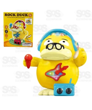 Pato Dançarino Com Luzes e Sons Toy King TK-AB5616