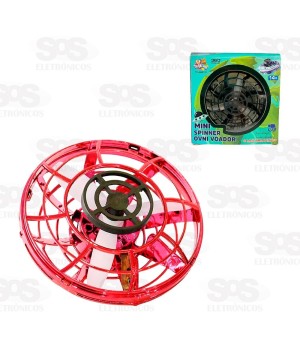 Mini Drone Spinner Voador Com Luzes Toy King TK-AB6310