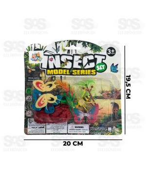 Kit De Insetos Com 12 Peças Toy King TK-AB5093