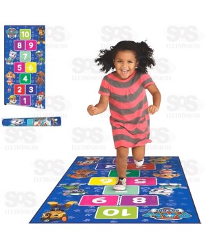 Tapete Amarelinha Patrulha Canina Lider 264