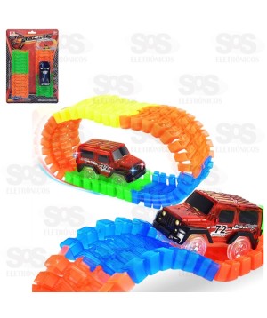 Pista Magic Racing Sport Com Carrinho  Toy King TK-1738