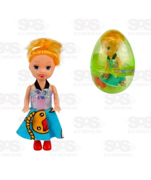 Ovo Surpresa Boneca Unitário Toy King TK-AB3458