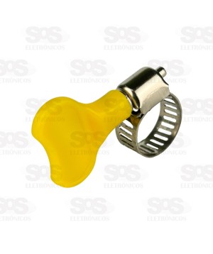 Abraçadeira Metálica Com Borboleta 10-16MM 50 Unidades TRY-6118