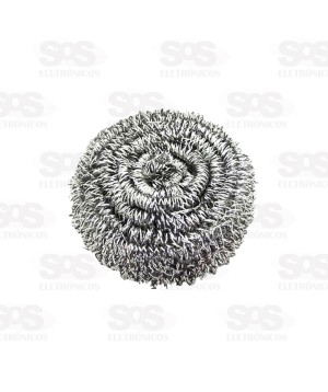 Esponja de Aço Inox 30 Gramas Caerus CRS-1593