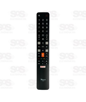 Controle Remoto TCL Tecla Netflix Maxx 7811 KA-3888