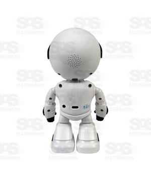 Robô Câmera Espiã Inteligente Wi-Fi Com Rastreamento JK-JQR01