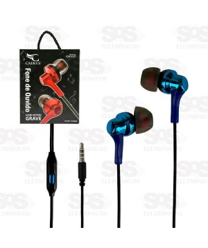 Fone de Ouvido Estéreo Com Microfone Caerus CRS-1327