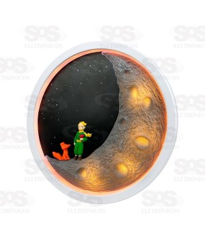 Luminária Pequeno Príncipe  Com Caixa de Som Altomex AL-8229