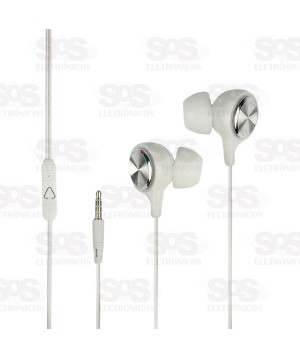 Fone de Ouvido Estéreo Com Microfone Altomex A-796