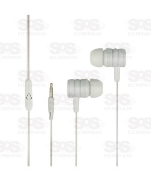 Fone de Ouvido Estéreo Com Microfone Altomex A-797