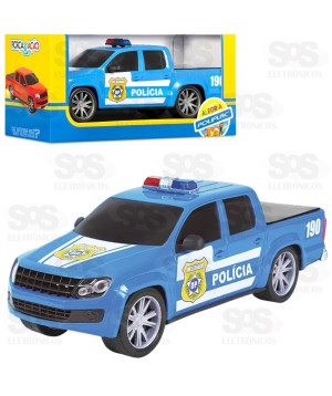 Picape Força e Ação Policia Poliplac 6587