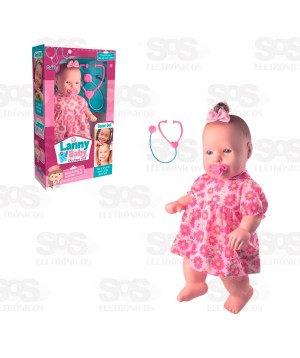 Boneca Lanny Baby Doutora Doll 47cm Nova Toys 1147