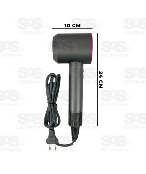 Secador De Cabelo Profissional Com 5 Acessórios 110V Altomex DJ-047