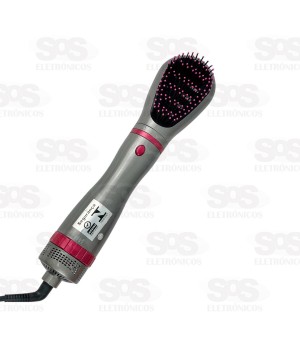 Escova De Cabelo Modeladora Com 4 Acessórios 110V Altomex DJ-044