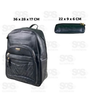 Mochila Fashion 5 Bolsos Com Estojo Altomex AL-07-1069