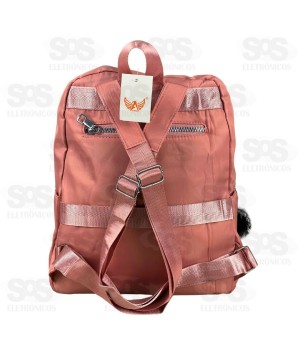 Mochila Feminina 8 Bolsos Love Altomex AL-07-0790