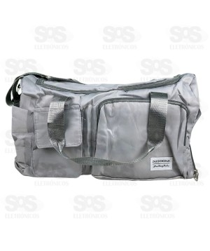 Bolsa De Para Academia Grande 6 Bolsos Poliéster AL-C-2602