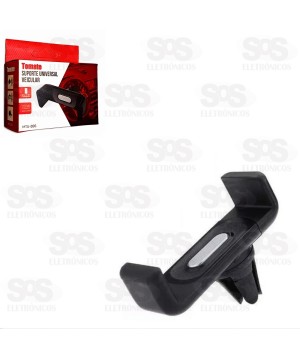 Suporte De Celular e Gps Até 6 Polegadas Para Saída de Ar Tomate MTG-006