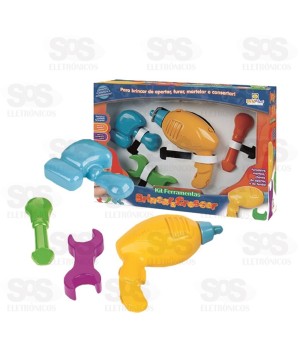 Kit De Ferramenta Brincar e Crescer Diviplast 541