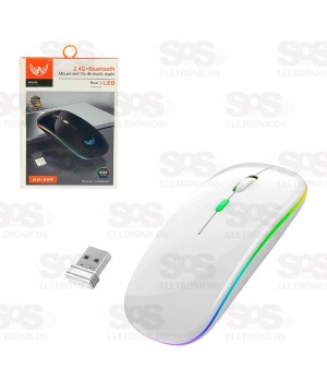 Mouse Sem Fio Recarregável 2.4GHz Altomex AG-690