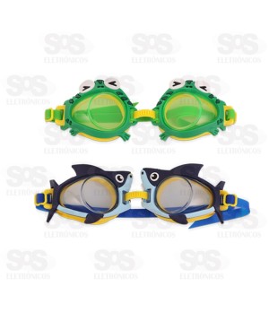 Óculos De Mergulho Shark Modelos Variados Pica Pau PI4099