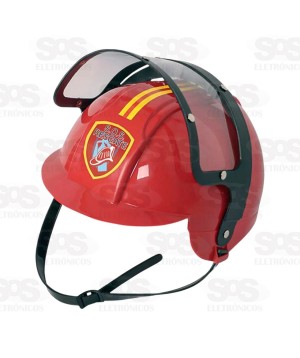 Capacete Bombeiro Com Viseira Móvel Pica Pau 515