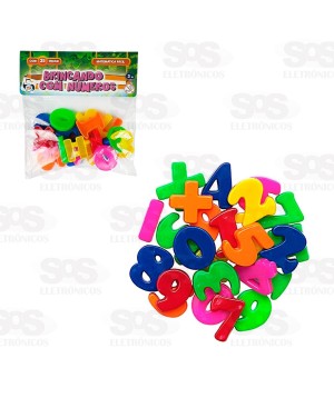 Jogo De Matemática Brincando Com Números 25 Peças Pica Pau 900